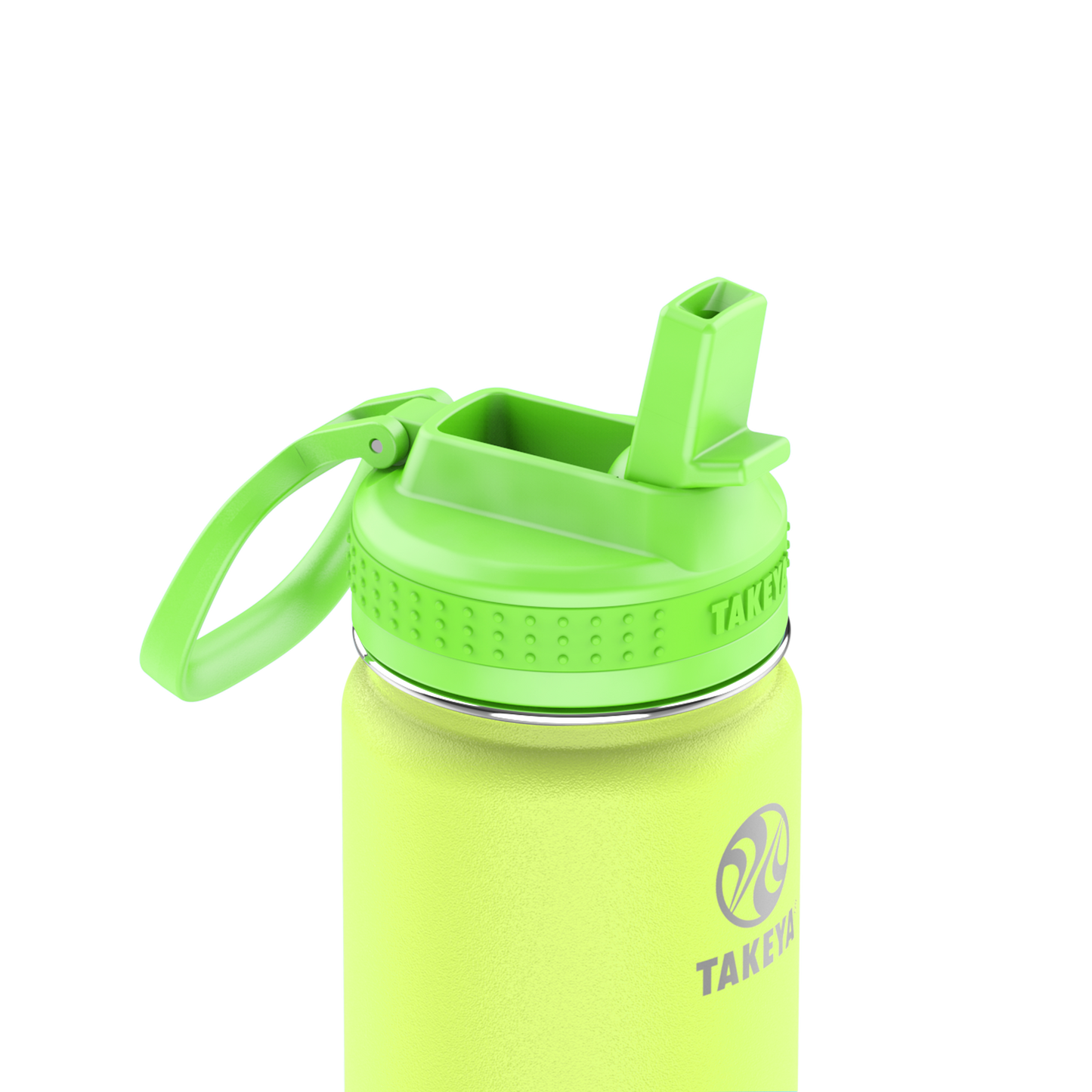actives-kids-glow-in-the-dark-water-bottle-with-straw-lid-v4 51075-Actives-Kids-Straw-18-GID-LightningGreen-closeup.png