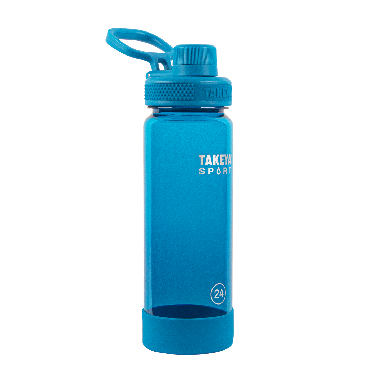 tritan-sport-water-bottle-with-spout-lid-e6 51665-TKS-Tritan-Spout-24-ChampionBlue-frontangle.png