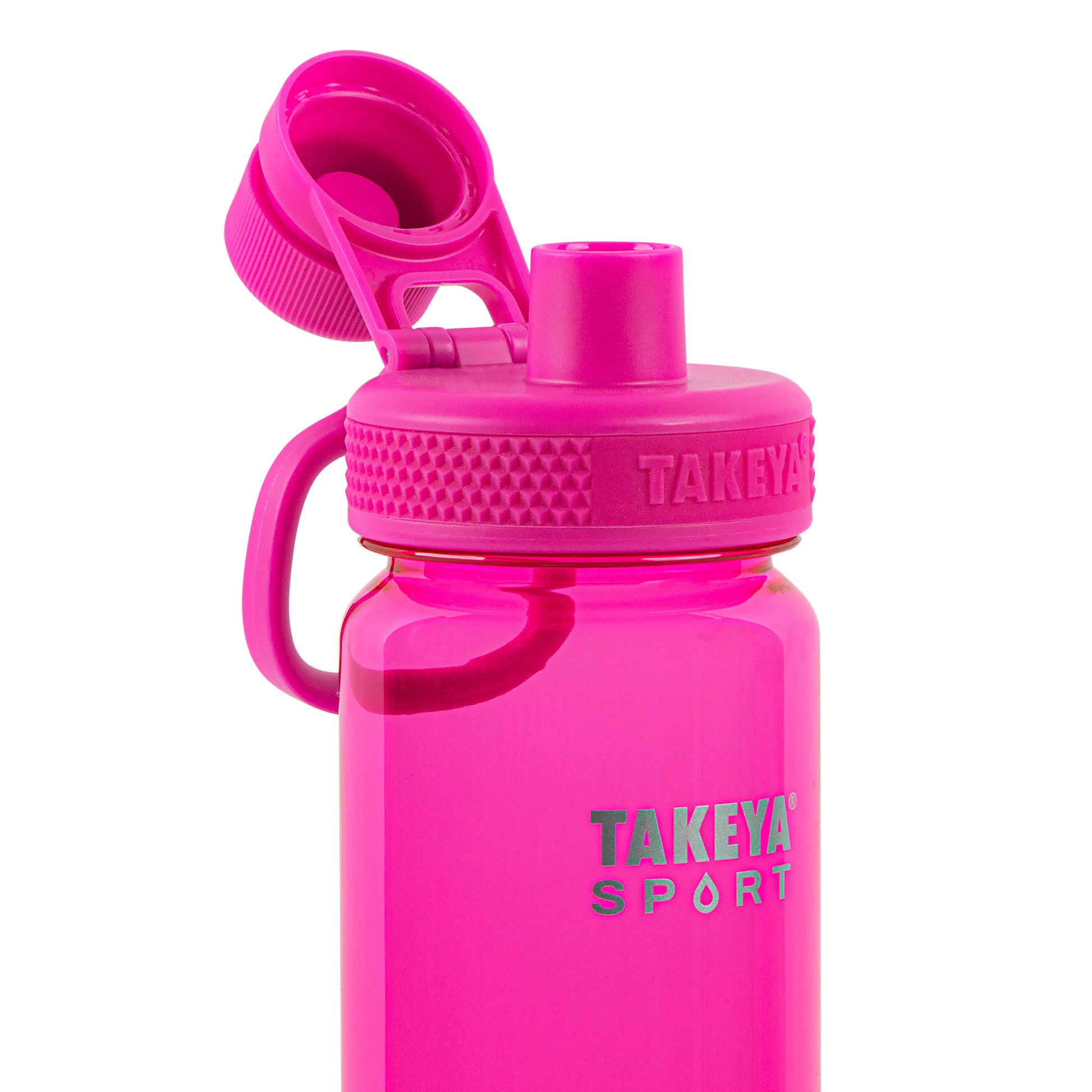 tritan-sport-water-bottle-with-spout-lid-e6 51671-TKS-Tritan-Spout-24-PinkSweep-openlid.png