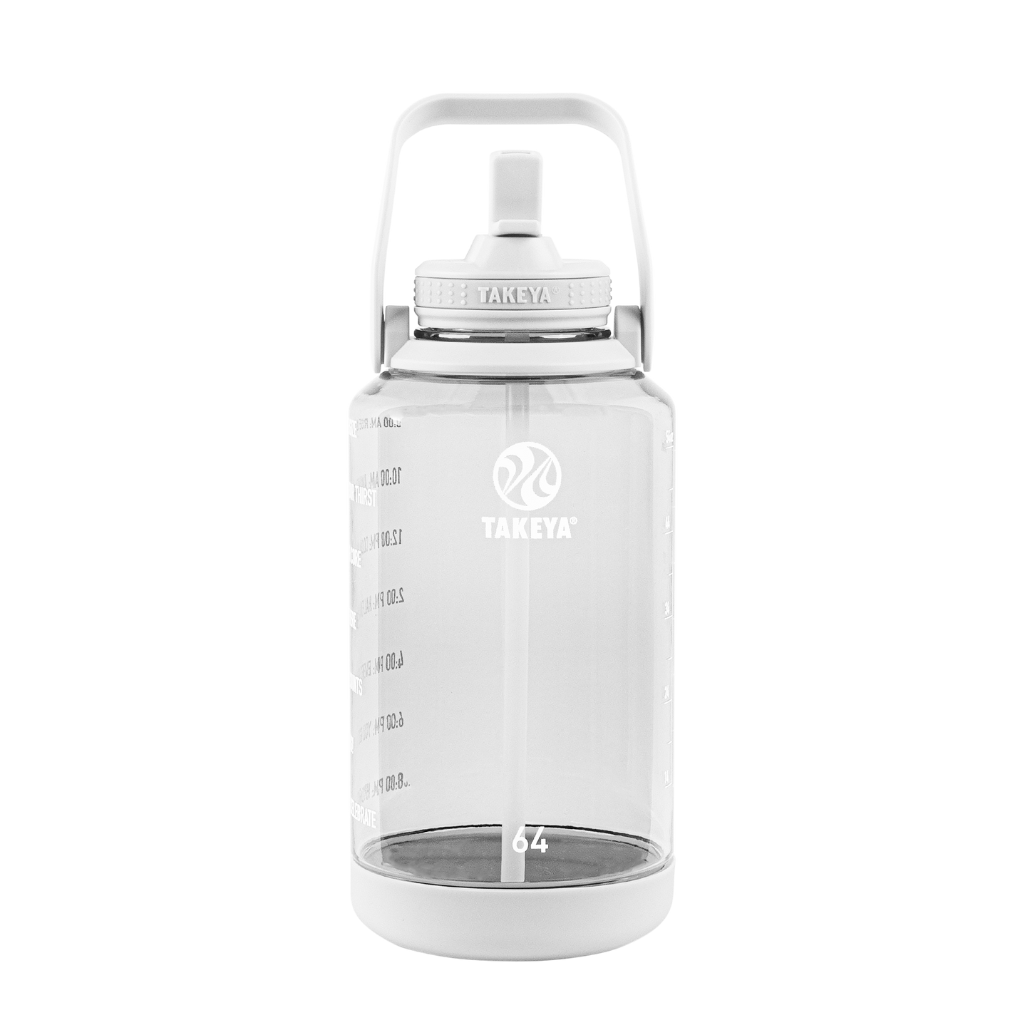 tritan-motivational-water-bottle-with-straw-lid-s2 54142-Tritan-Straw-Motivational-64-WhiteCloud-front.png