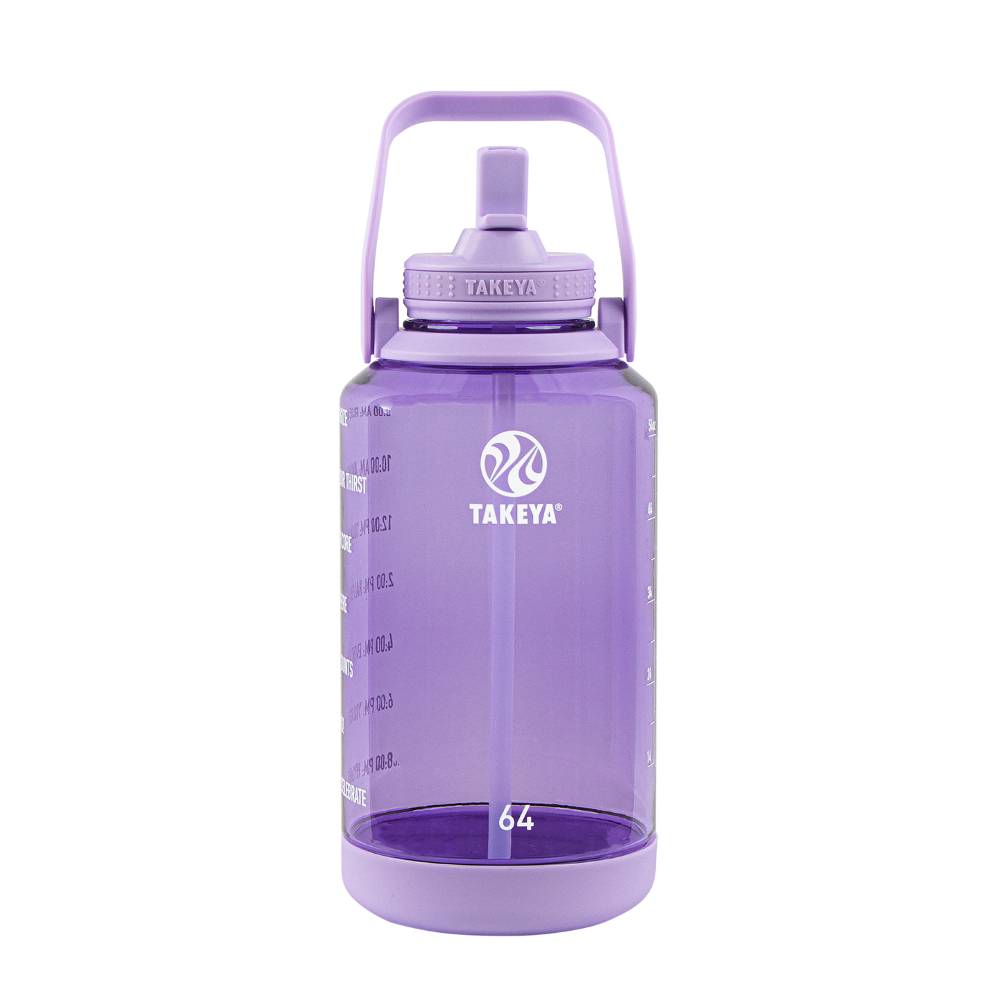 tritan-motivational-water-bottle-with-straw-lid-s2 54144-Tritan-Straw-Motivational-64-VivacityPurple-front.png