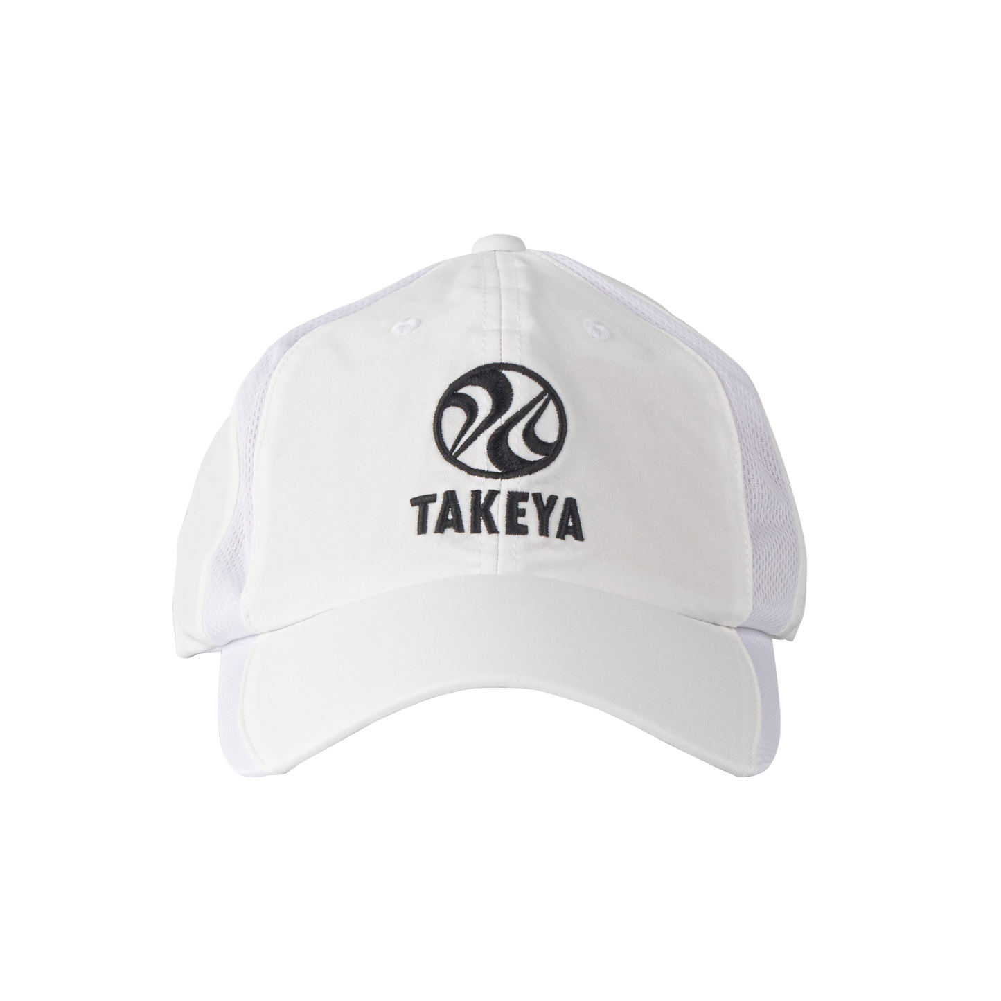 takeya-sport-vented-adjustable-hat-o9 97285-TK-PB-Hat-White-Front.png