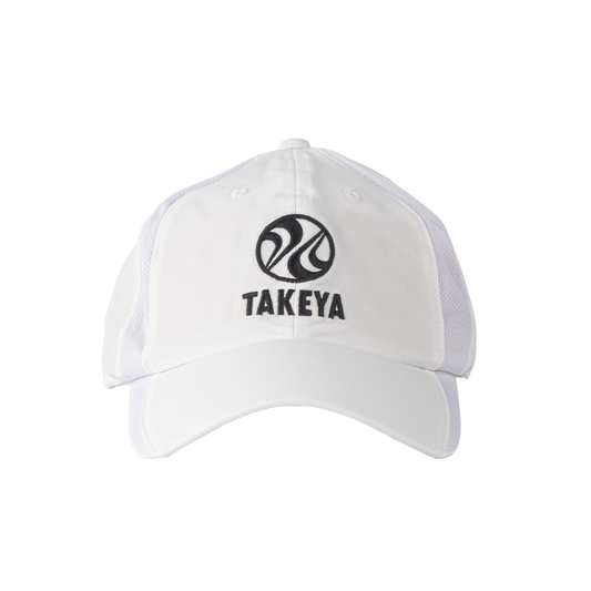 takeya-sport-vented-adjustable-hat-o9 97285-TK-PB-Hat-White-Front.png
