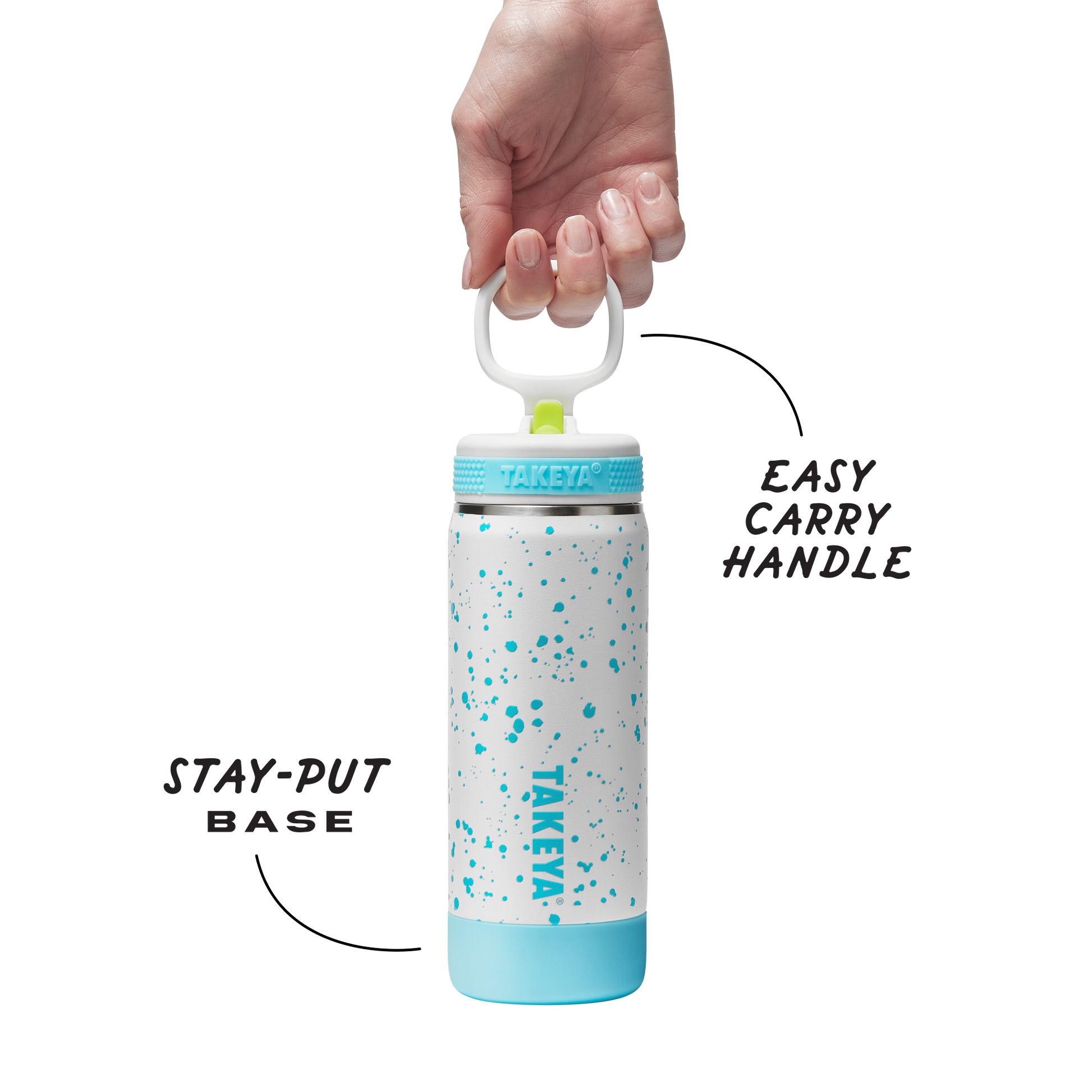 glow-in-the-dark-sport-kids-water-bottle-confetti-with-straw-lid-o6 TKS_SP25_CoreKidsGIDConfetti_StwBtl_CloudGlow_18oz_51368_v3_sRGB-Callout.png